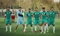 ژست جالب بازیکنان در تمرین امروز تیم ملی