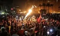 تظاهرات ضد دولتی مردم مصر در قاهره
