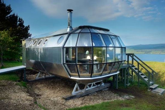 خانه‌ای شبیه فضاپیما در اسکاتلند