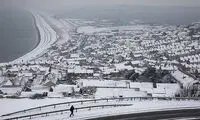 برف زیبایی که انگلیس را سفیدپوش کرد