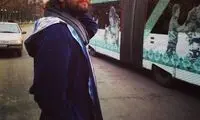 عکس «بنیامین بهادری» به یاد همسرش