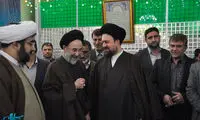 عکس: دیدار  خاتمی با سیدحسن خمینی