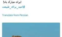 کاوه مدنی: روز ملی یوزپلنگ ایرانی مبارک