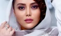 پست جذاب خانم بازیگر حین سفر با یک ویو فوق العاده