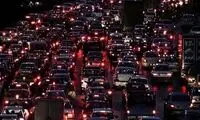 ترافیک شبانه، جاده‌های شمال را قفل کرد