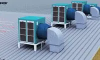 خنک کردن انبارها در تابستان با کولر آبی صنعتی