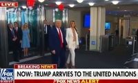 ترامپ و ملانیا به سازمان ملل رسیدند