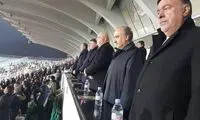 سلطانی‌فر تماشاگر لیگ فوتبال ملت‌های اروپا