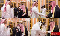 دیدار شاه سعودی با اعضای خانواده «خاشقچی»