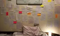 تصویری عجیب از اتاق تمرین ساعد سهیلی