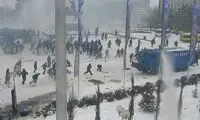 دو قاب متفاوت از اعتراضات مردمی در قزاقستان