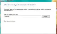 ساخت یک میان‌بر برای Hibernate کردن کامپیوتر