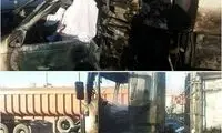۳کشته در پی تصادف هولناک کامیون با پژو