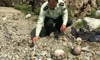 کشف ۲جمجمه انسان در ارتفاعات دربند