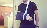 عکس: هاشم بعد از عمل