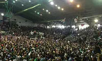 حماسه ی «ساری» در استقبال از «روحانی»