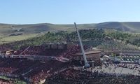 حضور نماینده گینس در جشن قهرمانی تراکتور!