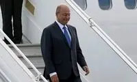 برهم صالح به بغداد بازگشت