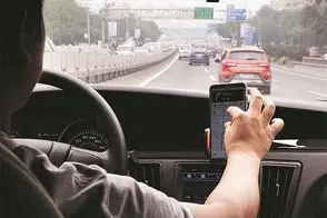 نوشته داخل ماشین یک راننده اسنپ که جلب‌توجه کرد