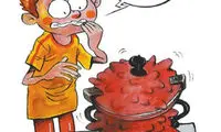 کارتون: برنج مصنوعی!