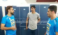 گزارش تمرین آبی‌پوشان