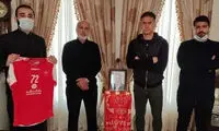 هدیه پرسپولیس به خانواده هوادار فوت شده