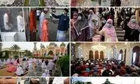 تصاویری از برگزاری نماز عید فطر در جهان