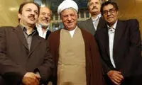 عکس روز: هاشمی رفسنجانی و ایرج قادری