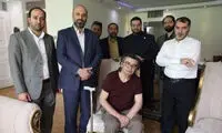 عیادت مدیران تلویزیون از رضا رویگری