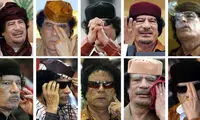 معمر قذافی، سرهنگ دیوانه بادیه نشین