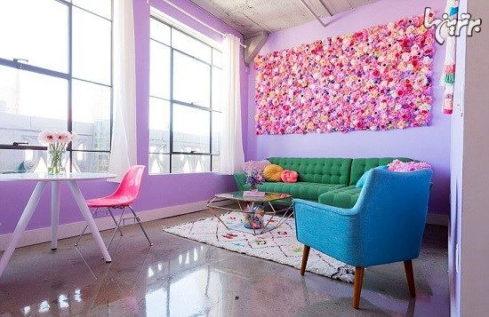 رنگارنگ‌ترین آپارتمانی که تا به حال دیده اید