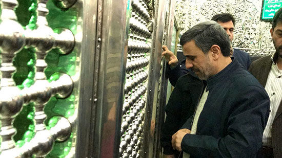 حمایت احمدی‌نژاد از بست نشینی بقایی و جوانفکر!