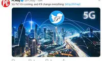 تأثیر فناوری ۵ جی روی صنعت تلویزیون