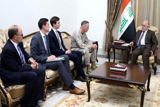 دیدار داماد ترامپ با نخست وزیر عراق