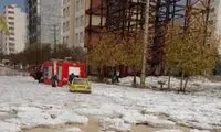 این شهر در ایران امروز کاملا سفیدپوش شد!