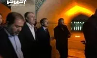 ویدئویی از گشت و گذار گروسی در پل خواجو اصفهان