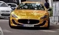 ویدیویی جنجالی از یک مازراتی در خیابان‌های تهران