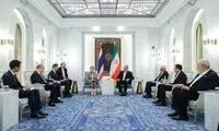 تصاویر پُربازدید از پزشکیان در کنار خانم نخست‌وزیر
