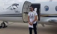 علیرضا جهانبخش با جت شخصی در انگلیس