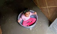 آبگرفتگی منازل در مشهد +عکس