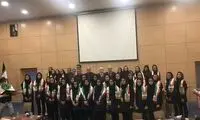 مراسم بدرقه تیم‌ فوتبال دختران زیر ۱۶ سال