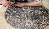 تصاویر دیدنی از نقاشی روی چوب