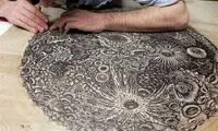 تصاویر دیدنی از نقاشی روی چوب