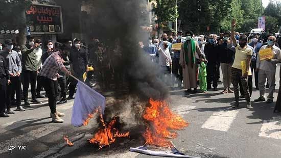 برگزاری مراسم خودجوش روز قدس در تهران