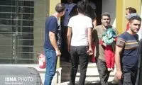 مصدومیت ۹ نفر در آتش‌سوزی یک بانک در آستارا‌