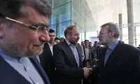 عکس: گردش لاریجانی در شهر آفتاب