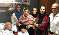 عیادت جمعی از هنرمندان از جمشید مشایخی