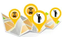 تاکسی گرفتن کنار خیابان مجازی
