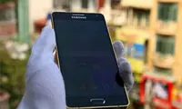 گلکسی A5 با پوشش طلای 24 عیار +عکس