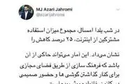 کاهش مصرف اینترنت ایرانی ها در شب یلدا